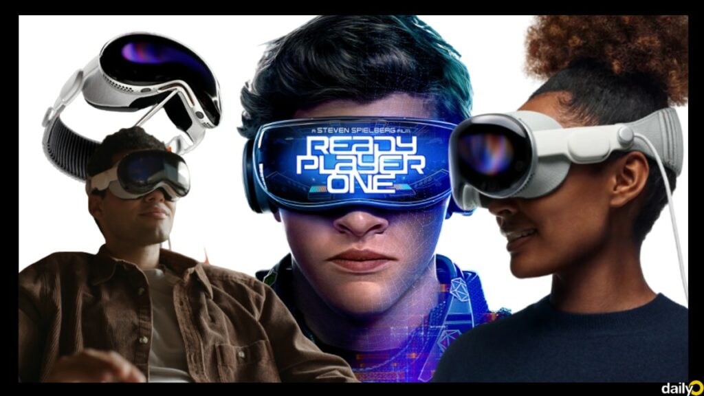 The Vision Pro Headset: A Reference to Ready Player One? Why is the Shot Orbiting?