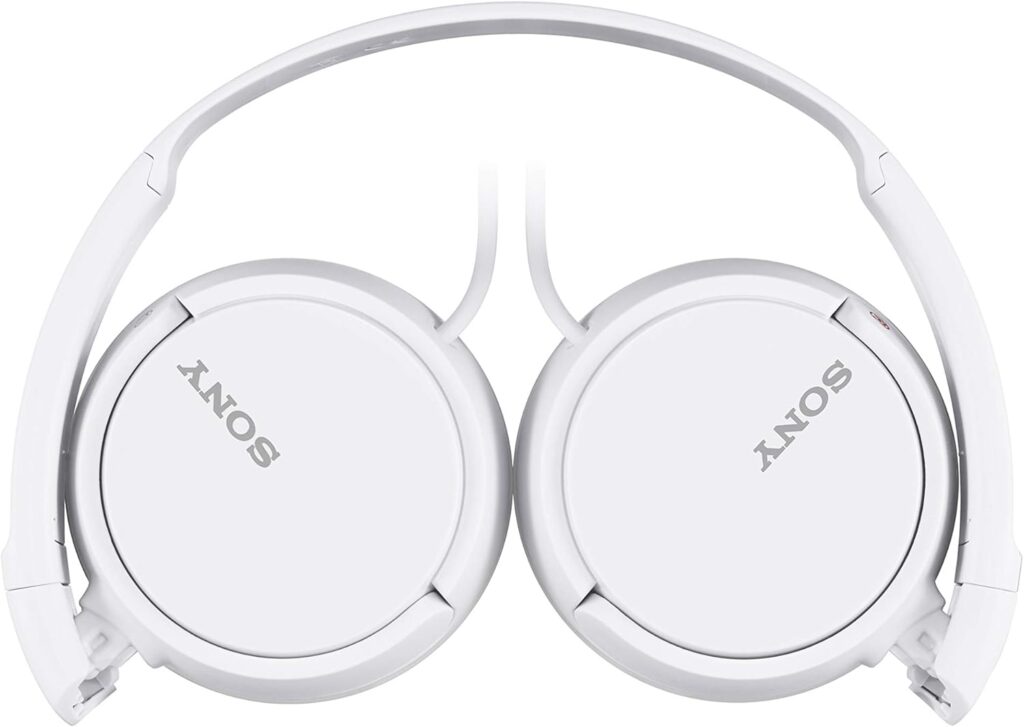 Sony ZX Series Wired On-Ear Headphones, White MDR-ZX110 Sony ZX Series Wired On-Ear Headphones, White MDR-ZX110